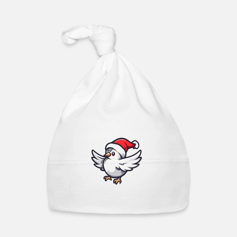 Colombe Oiseau Noël Bonnet bio Bébé