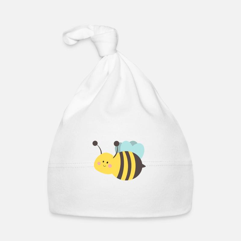 bee Organic Baby Cap