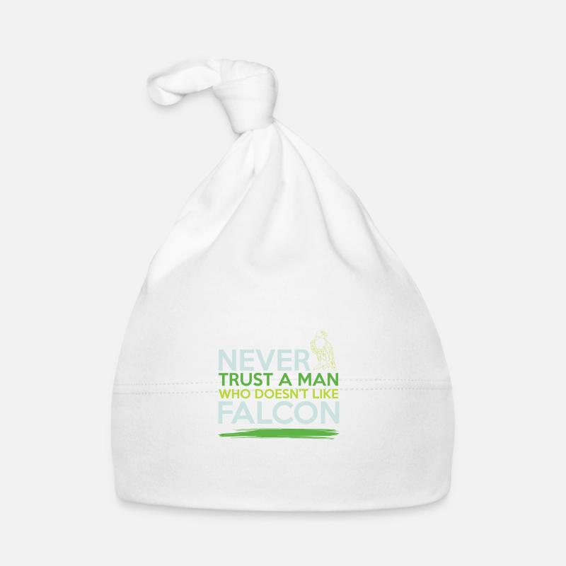 Falconry Cool Saying Organic Baby Cap
