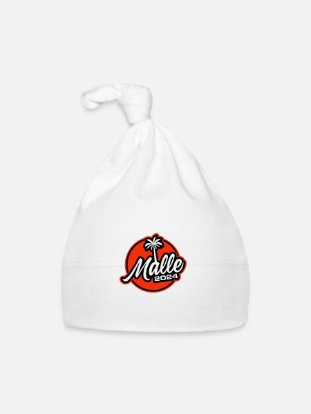 Malle 2024 Team Mallorca - Organic Baby Cap - white - Front