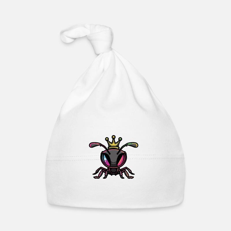 Ant Comic Crown Organic Baby Cap