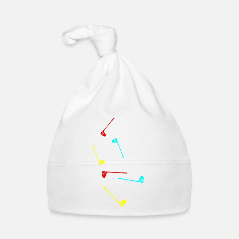 Golf symbol Baby Bio-Mütze