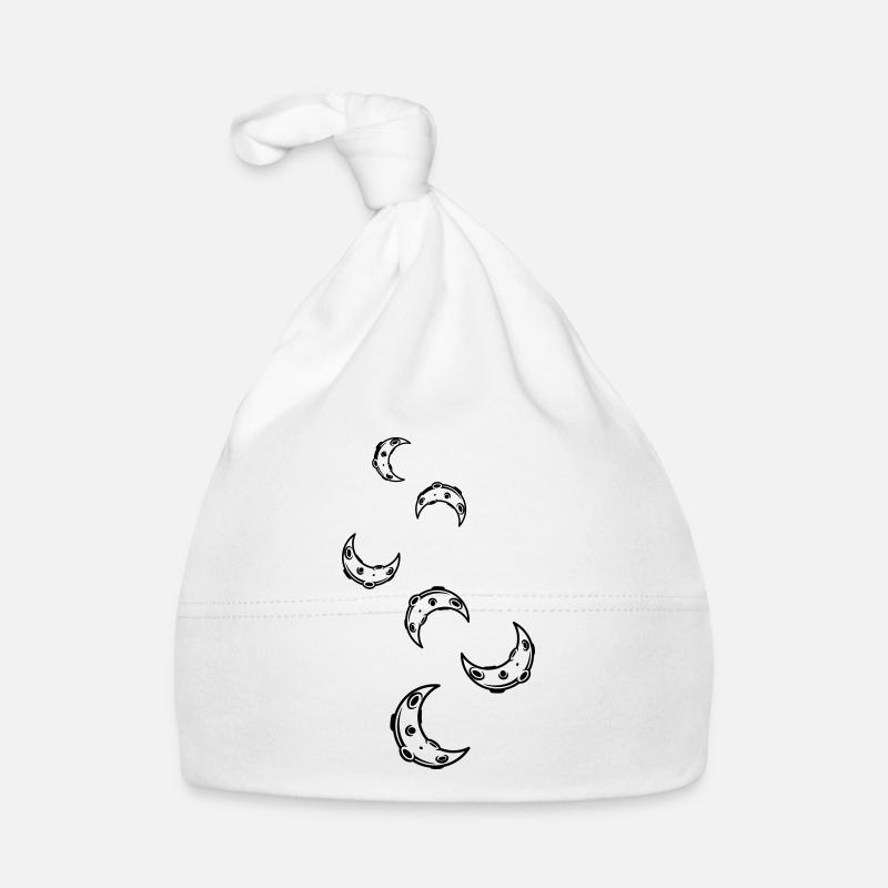 Icône de lune Bonnet bio Bébé
