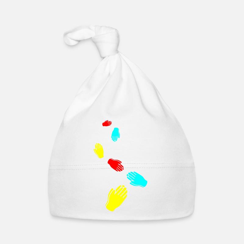 Hands symbol Organic Baby Cap