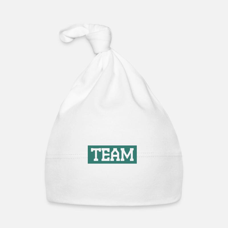 Badminton Team Organic Baby Cap