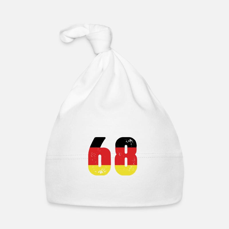 68 Numéro Jersey Allemagne Bonnet bio Bébé