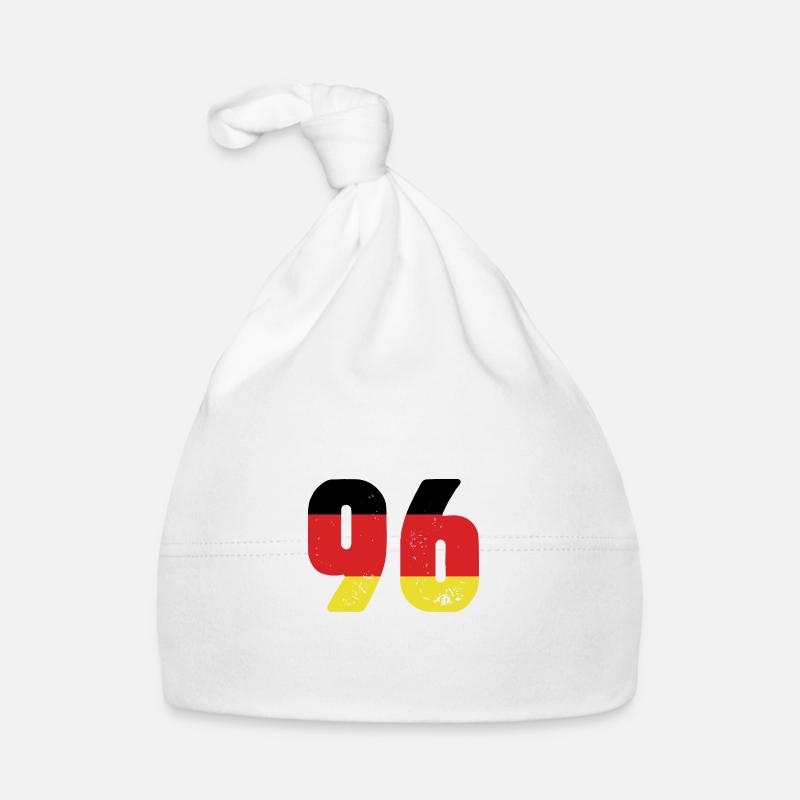 96 Numéro Jersey Allemagne Bonnet bio Bébé