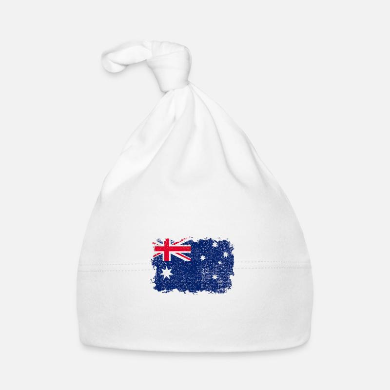 Australian Flag Organic Baby Cap