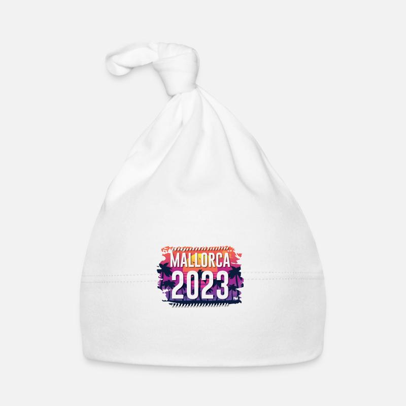 Majorque 2023 Bonnet bio Bébé