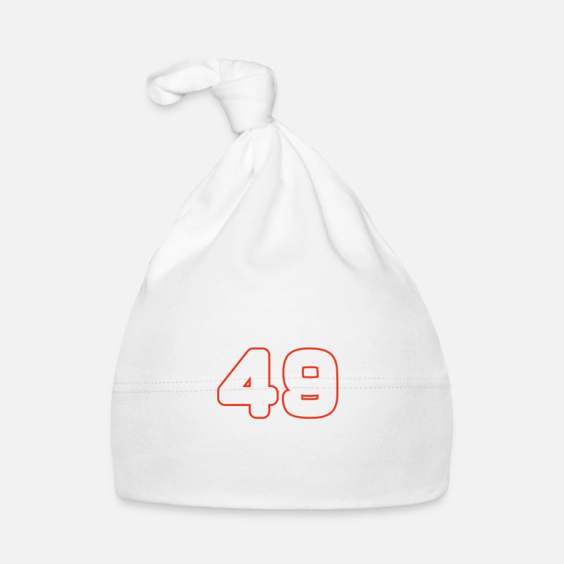 Symbole numérique 49 Bonnet bio Bébé