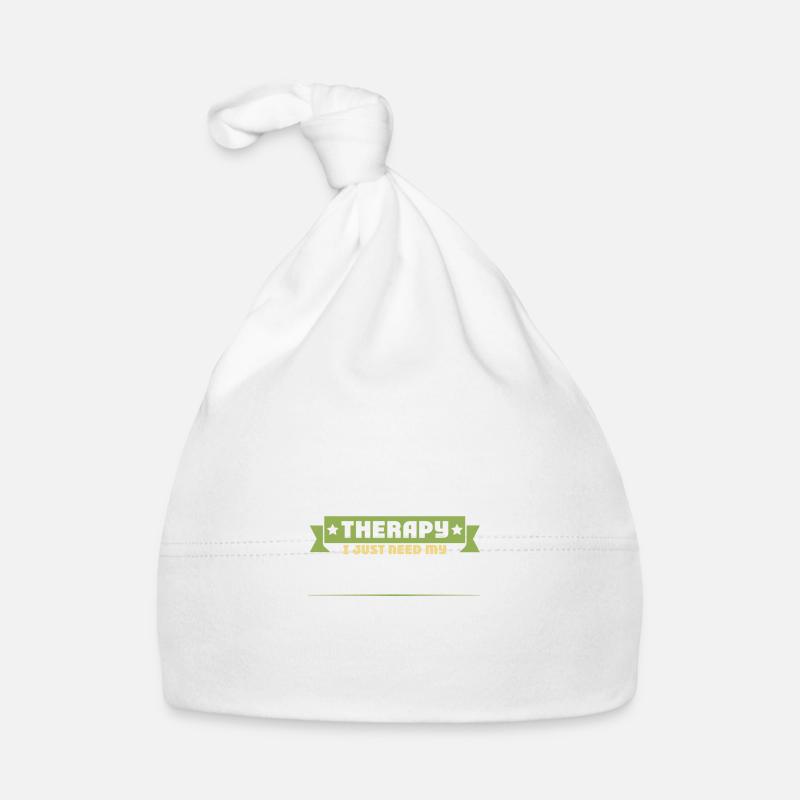 Falconry Therapy Saying Organic Baby Cap
