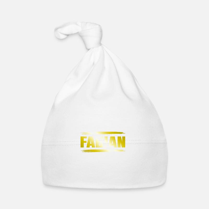 Fabian - Baby Bio-Mütze - Weiß