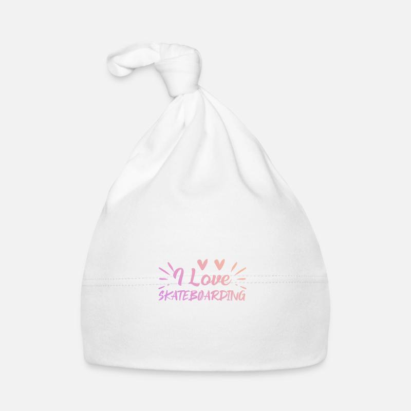 J’adore le skateboard Bonnet bio Bébé
