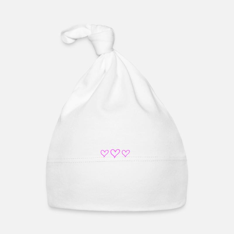 Amour du cœur de l’équipe de rêve Bonnet bio Bébé