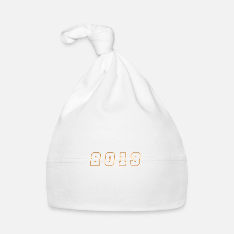 2013 Year Number Organic Baby Cap