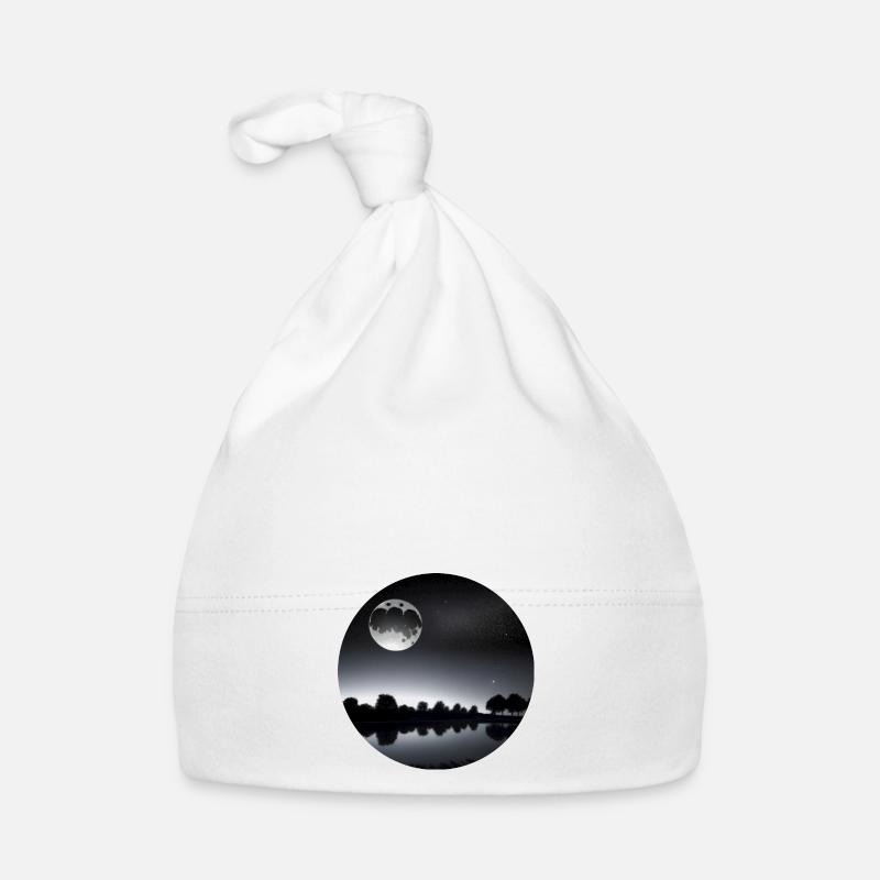 Moon Organic Baby Cap