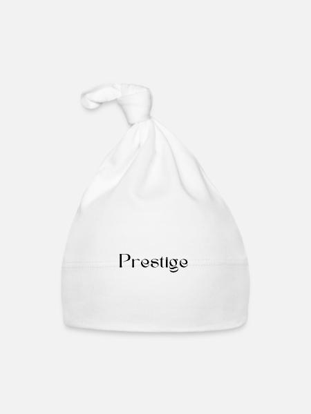 Prestige - Organic Baby Cap - white - Front