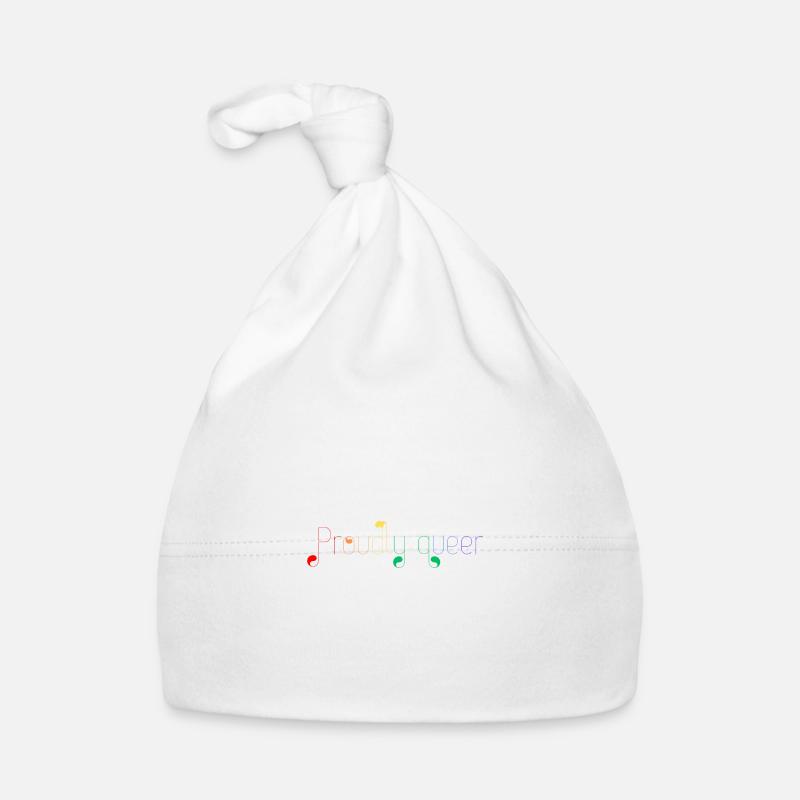 Stolz auf queer Baby Bio-Mütze