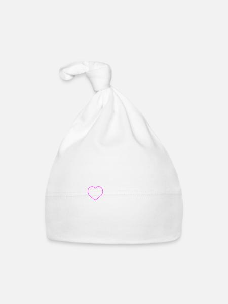Équipe 2023 - Bonnet bio Bébé - blanc - Devant