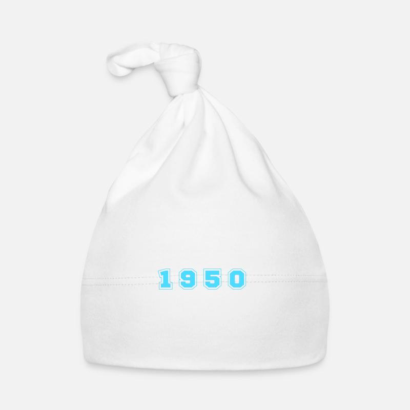 Numéro de l’année 1950 Bonnet bio Bébé