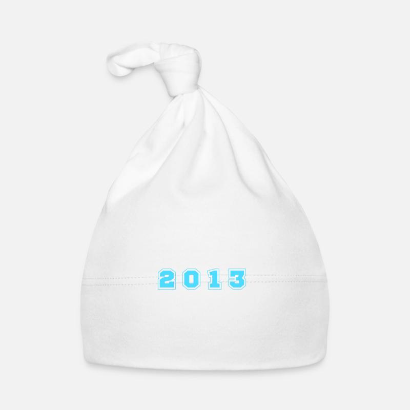 2013 Year Number Organic Baby Cap