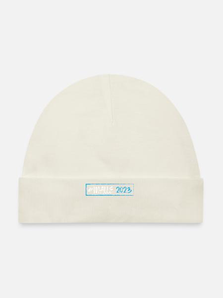 Malle 2023 - Bonnet bio Bébé - blanc - Devant