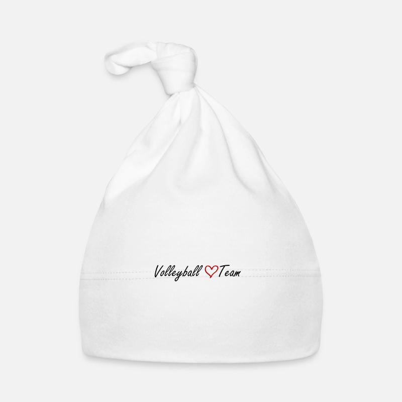Cœur d’équipe de volleyball Bonnet bio Bébé