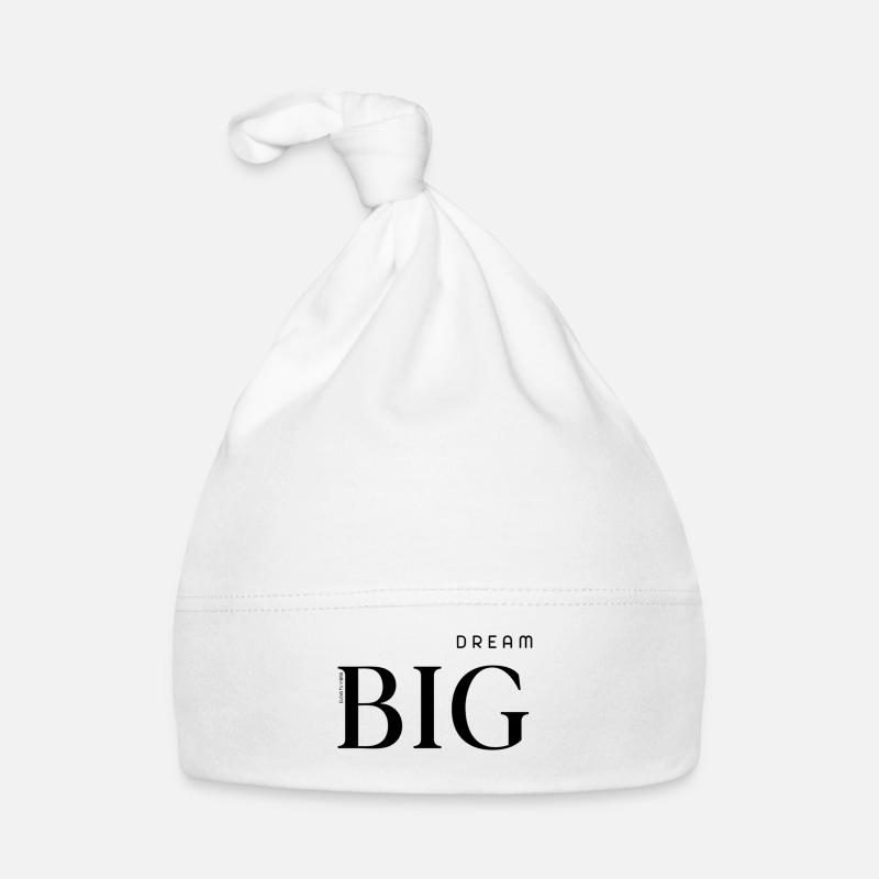 RÊVEZ GRAND⭐ - Bonnet bio Bébé - blanc