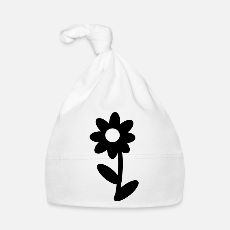 Flower Organic Baby Cap