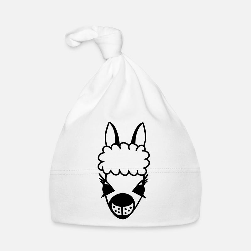 contour de lama Bonnet bio Bébé