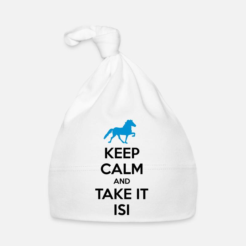 Keep Calm and Take it Isi Baby Bio-Mütze