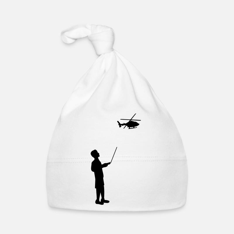 Remote-controlled model helicopter remote control Organic Baby Cap