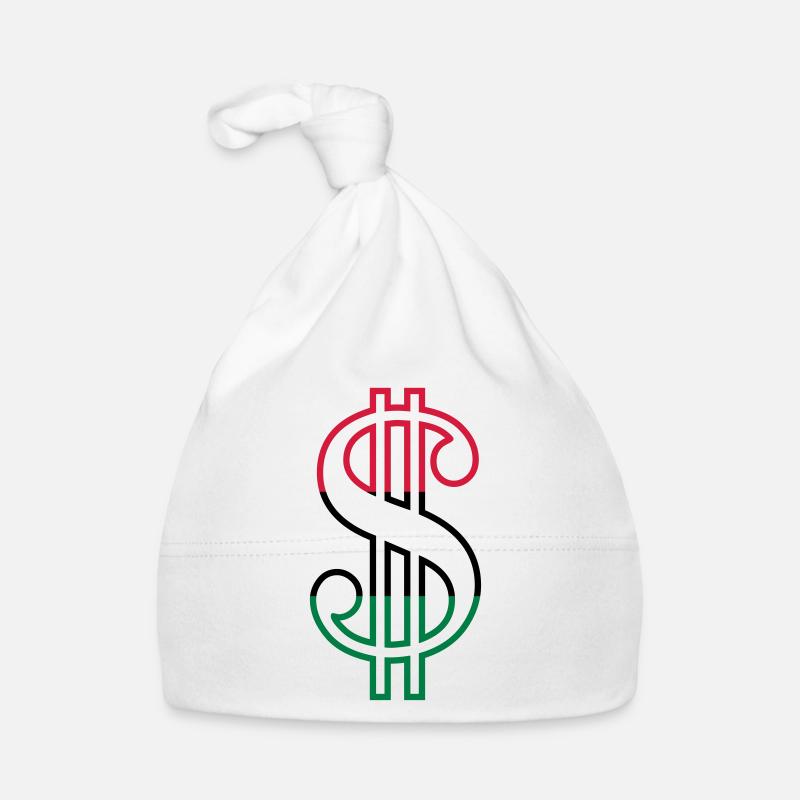 Dollarzeichen Baby Bio-Mütze