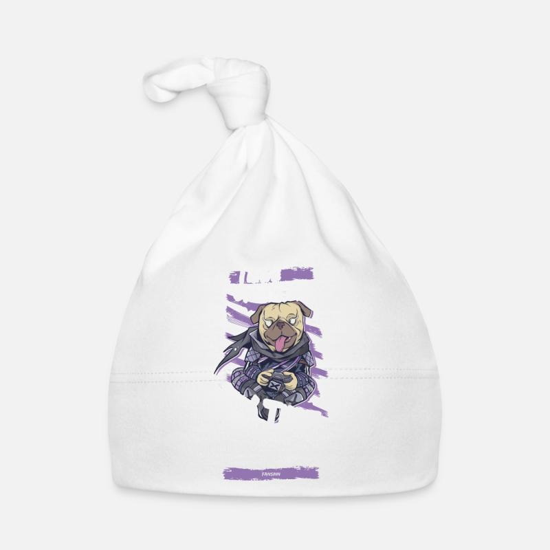 Gaming - Baby Bio-Mütze - Weiß
