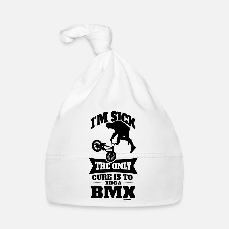 coureur de BMX malade Bonnet bio Bébé