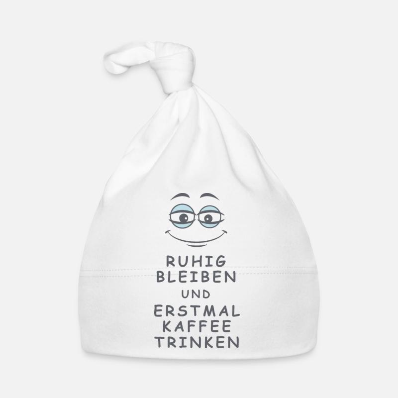 Kaffee trinken Baby Bio-Mütze