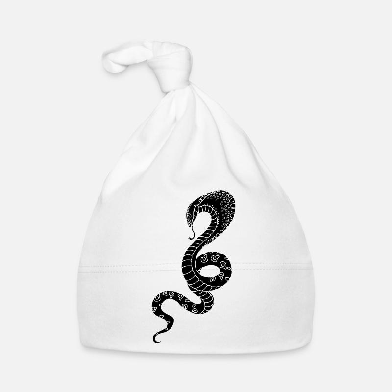 Snake Organic Baby Cap