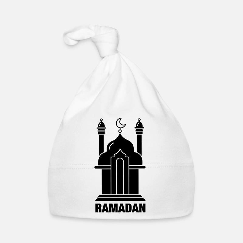 Texte du Ramadan et mosquée Bonnet bio Bébé