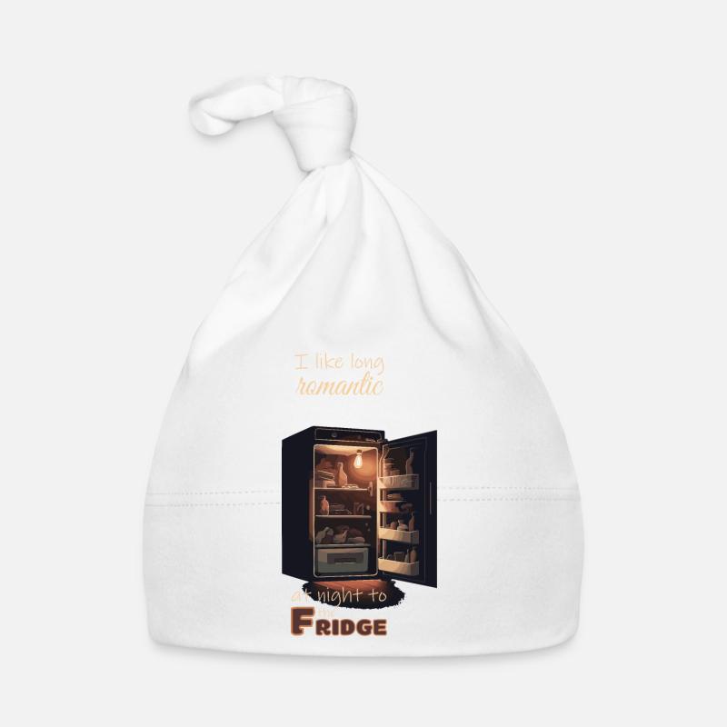 Fridge at Night Organic Baby Cap