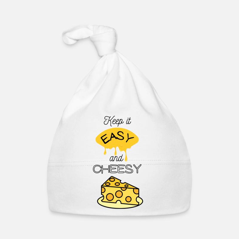 Easy Cheese Meme Organic Baby Cap
