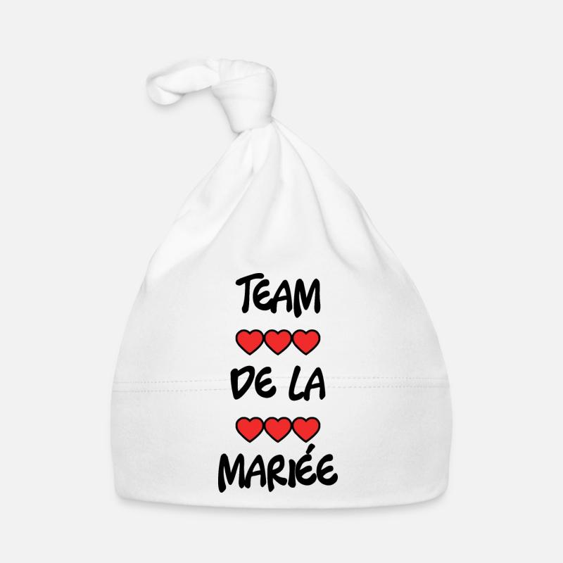 FUTURE MARIEE. EVJF. MARIEE. TEAM. TEAM MARIEE Bonnet bio Bébé