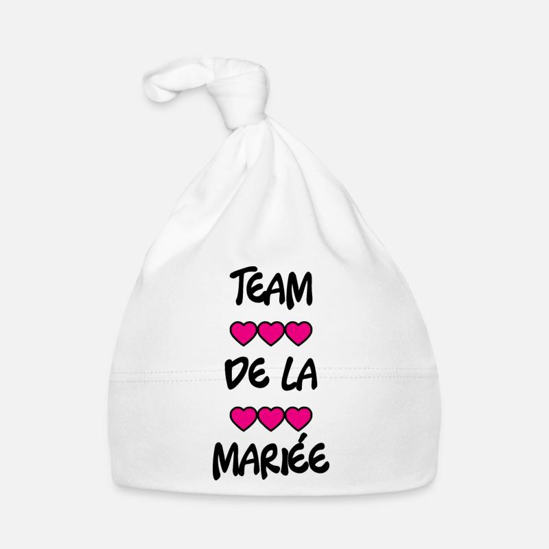 MARIEE. FUTURE MARIEE. EVJF. TEAM. TEAM MARIEE Bonnet bio Bébé