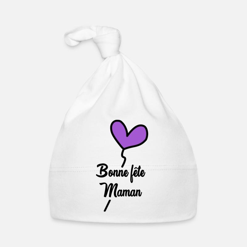 MAMA. MUTTERTAG. SCHÖNEN MUTTERTAG Baby Bio-Mütze