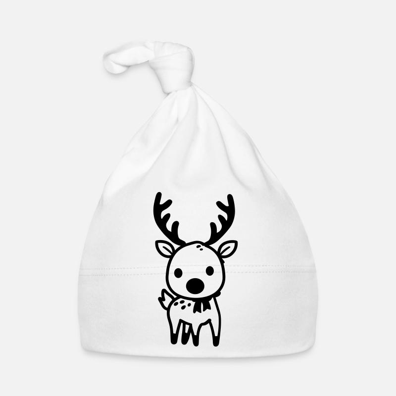 Deer Organic Baby Cap