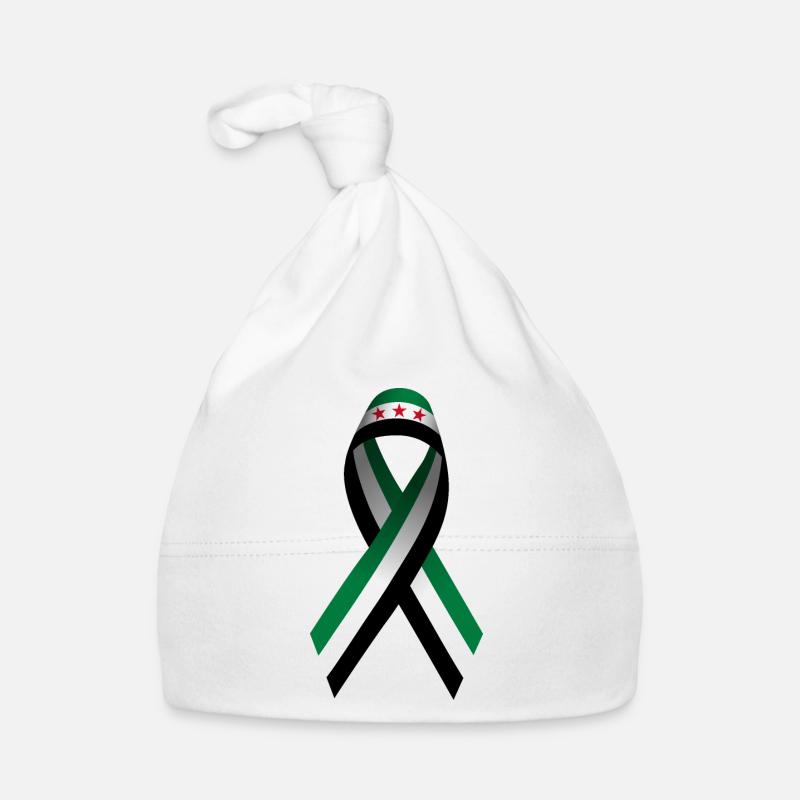 Peace for Syria - Peace Loop Organic Baby Cap