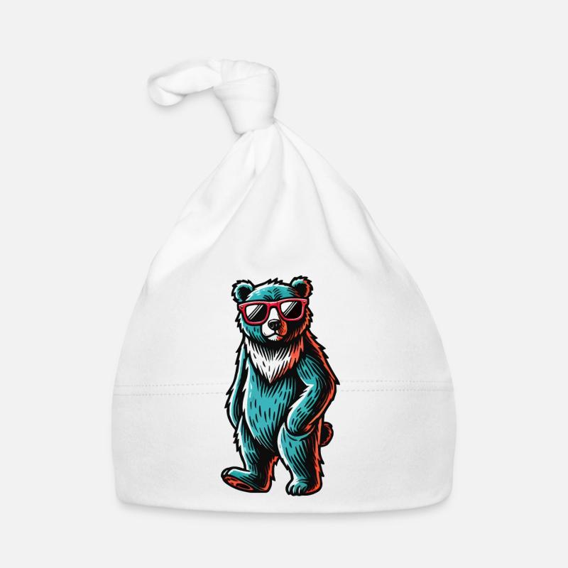 Ours cool Bonnet bio Bébé