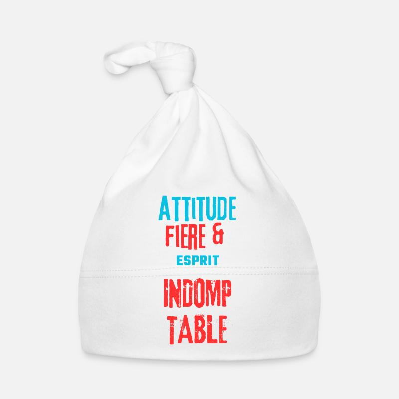 Proud and indomitable Organic Baby Cap