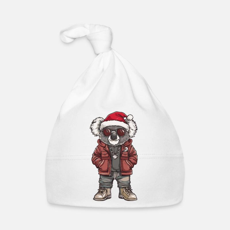 Koala Noël Hiver Bonnet bio Bébé
