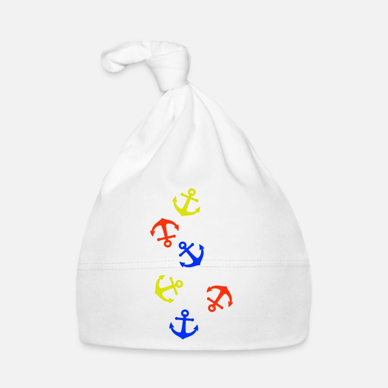 Anker Bunt Baby Bio-Mütze