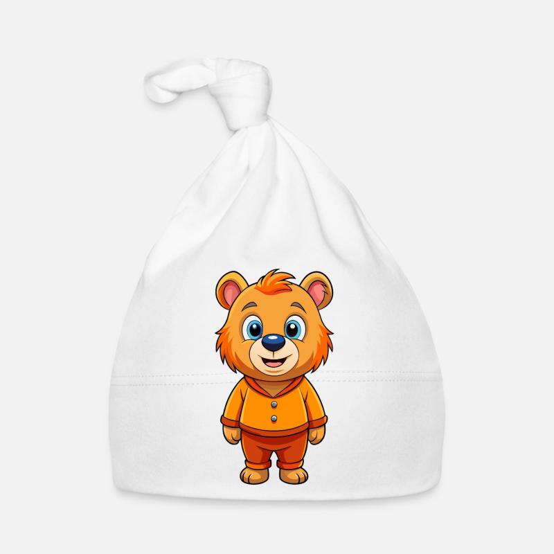 Bébé ours Bonnet bio Bébé